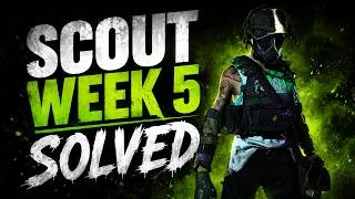 Thumbnail: ALL Week 5 Scout Solutions! Into the Dark Manhunt Guide | The Division 2
