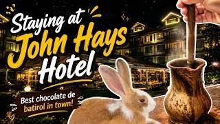 Thumbnail: Staying At John Hays Hotel | Trying Out The Best Chocolate De Batirol In Baguio