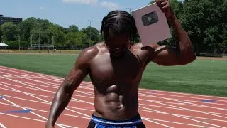 Thumbnail: 🏆 100K Subscribers… This Plaque Means Everything 💙 | Geanusfit Journey