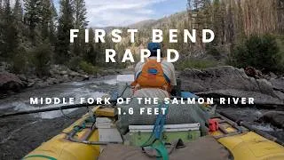 Thumbnail: Rowing First Bend Rapid on the Middle Fork of the Salmon River at 1.6 Feet
