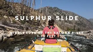 Thumbnail: Rowing Sulphur Slide on the Middle Fork of the Salmon River at 1.75 Feet