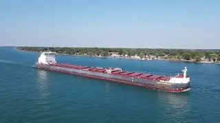 Thumbnail: Algoma Equinox Freighter - St. Clair River Michigan