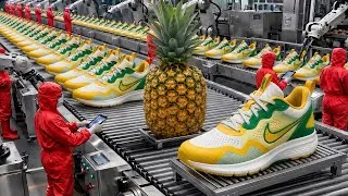 Thumbnail: The Nike Shoe Manufacturing Process in the US: From Raw Pineapple Leaves to Modern Nike Shoes