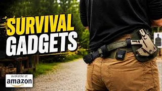 Thumbnail: 40 Survival Gadgets That Make a Man Feel Like a CHEAT CODE — Amazon LIST