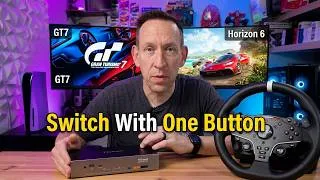 Thumbnail: I Made the Perfect $1500 1 Button Sim Rig (PS5 + PC Integration)