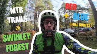 Thumbnail: Swinley Forest Mountain Bike Trails - Full Blue and Red with Chapters - Longplay