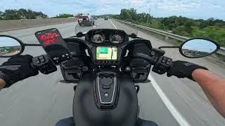 Thumbnail: Indian Challenger Aro Rinehart Exhaust West Virginia The Depot Grille #motovlog #vlog #virginia