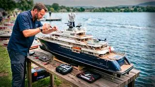 Thumbnail: MAN SPENDS 13 MONTHS Building a Massive OCTOPUS SUPERYACHT RC Model