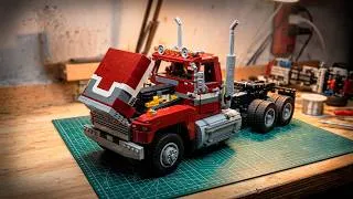 Thumbnail: Building the Legendary FORD LTL9000 Truck... But It's Made of 3,000+ LEGO MOC PIECES!