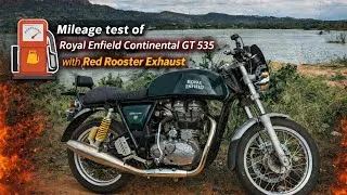 Thumbnail: 💚 Mileage Test! Continental GT535 with Redrooster Exhaust! #royalenfield #continentalgt535 (Kannada)