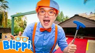 Thumbnail: Blippi Plays Mini Golf! ⛳️