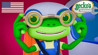 Thumbnail: Have You Ever Seen A Gecko Fly? ✈️ | Gecko's Garage | Truck Cartoons for Kids