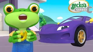 Thumbnail: Gecko's New Car Repair! 🤩🚗 | Gecko's Garage | Vehicle Repair Cartoons | Buses, Trucks and Cars