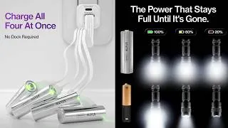 Thumbnail: STATIK USB-C Rechargeable AA & AAA Batteries Review