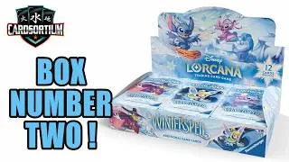 Thumbnail: Disney Lorcana Winterspell Booster Box Opening - BOX 2 - I Got Another One !!!