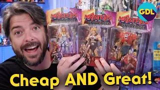 Thumbnail: Under 10 Bucks?? These MOTU Movie Figures from Mattel RULE