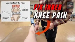 Thumbnail: Quick KT Tape Method for MCL Support!! 👀💯#youtube #fyp #kneepain #kinesiology