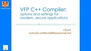 Thumbnail: VFP C++ Compiler: Options and Settings for Modern, Secure Applications