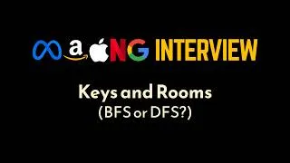 Thumbnail: BFS vs DFS Explained in One Problem (Keys and Rooms) | LeetCode 841 | Geekific