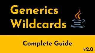 Thumbnail: Java Generics Finally Explained (Wildcards, PECS & More) | Geekific