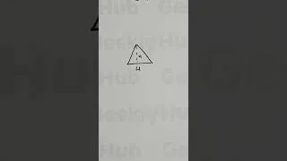 Thumbnail: #GeeklyHub How to Find an Area of This Weird Shape??? 🤭
