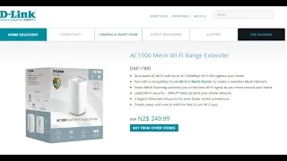 Thumbnail: Unboxing D-Link AC1900 Mesh Wi-Fi Range Extender DAP-1900