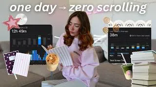 Thumbnail: DIGITAL DETOX DAY 🌟 a realistic day offline trying new hobbies