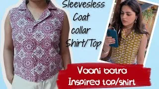 Thumbnail: Trendy Summer Top Cutting & Stitching for Beginners Step-by-Step | कोट कॉलर शर्ट बनाना सीखे #tops