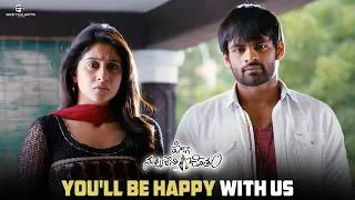 Thumbnail: Pilla Nuvvu Leni Jeevitam Movie | You'll Be Happy With Us | Sai Tej, Regina, Raghu Babu| Geetha Arts