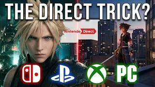 Thumbnail: Square Enix Marketing Genius: The Nintendo Direct Takeover?