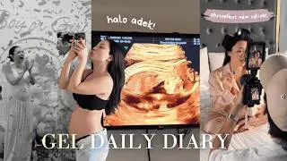 Thumbnail: Baby on the way! Acara Gender Reveal + Photoshoot produk collab 2026 | GEL DAILY DIARY Ep. 5