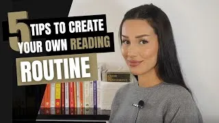 Thumbnail: TIPS ON CREATING YOUR OWN READING ROUTINE 📚