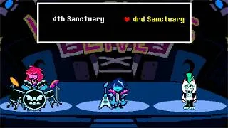 Thumbnail: Deltarune: Chapter 5 - "4rd Sanctuary" - New Rhythm Game Song [Hard Mode, T Rank, Full Combo]