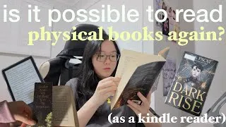 Thumbnail: can a kindle reader go back to reading physical books?