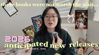 Thumbnail: my 2026 anticipated new releases left me disappointed and sad 😔 