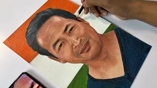 Thumbnail: Sonam Wangchuk Realistic Color Pencil Drawing 🇮🇳 | Portrait Art Tutorial