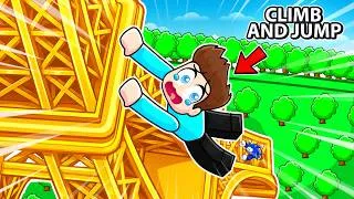 Thumbnail: CLIMB AND JUMP THE LONGEST TOWER IN ROBLOX !!