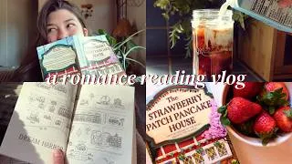 Thumbnail: this small-town spicy romance cured my reading slump | strawberry patch pancake house vlog