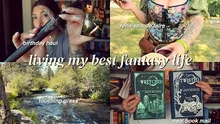 Thumbnail: bookish birthday vlog | bday & ren faire haul, new books & the second death of locke