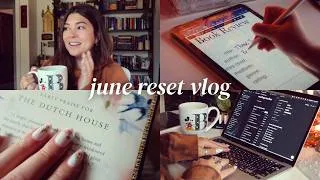 Thumbnail: life updates, may reading, notion and ipad book tracking, and june TBR | bookish reset 📚