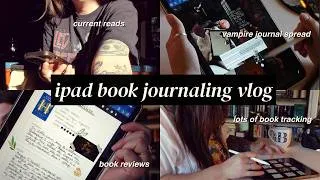 Thumbnail: let's catch up on my book journal & chat about what i'm reading | ipad digital journaling vlog