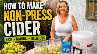 Thumbnail: I Turned Frozen Apples Into Spiced Cider! 🍎🍺 No Press Needed