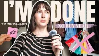 Thumbnail: I'M SO DONE WITH FASHION & A 2026 NO BUY #nobuychallenge #underconsumption