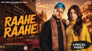 Thumbnail: Raahe Raahe (Lyrical Video) : Khan Saab | Punjabi Song 2026