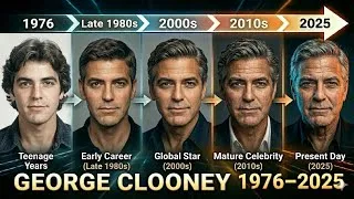 Thumbnail: George Clooney Age [1976 - 2025] Transformation