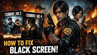 Thumbnail: How To FIX BLACK SCREEN in Resident Evil 2, 4 & MORE!
