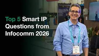Thumbnail: Top 5 Questions about Genelec Smart IP - Infocomm 2026