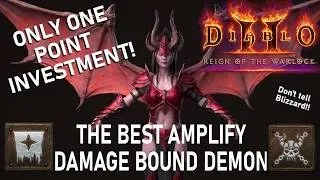 Thumbnail: THE BEST AMPLIFY DAMAGE SOURCE FOR BIND DEMON SKILL! ONLY ONE POINT NEEDED! DIABLO 2 RESURRECTED