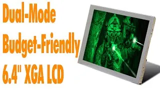 Thumbnail: New Release: Dual-Mode 6.4" XGA LCD - High Performance Yet Budget Friendly Display