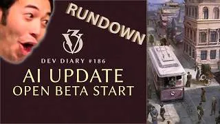 Thumbnail: 1.14 "AI Update" Beta for Victoria 3 Now LIVE - Dev Diary #186 Rundown